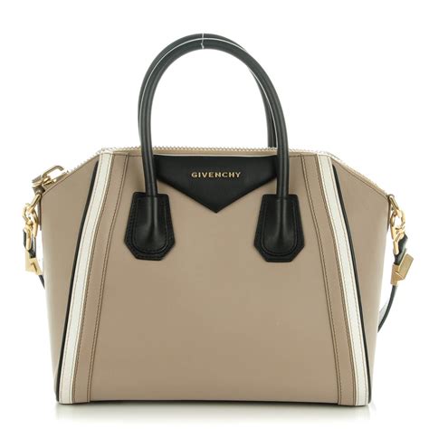 givenchy small antigona beige black tri color satchel|givenchy antigona handbags.